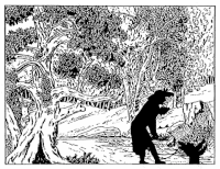 ane embourbé saynète paul eudel ombres chinoises théâtre d`ombres silhouettes marionnettes free