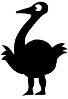 autruche ombres chinoises théâtre d`ombres silhouettes marionnettes free