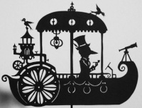 véhicule ombres chinoises théâtre d`ombres silhouettes marionnettes free