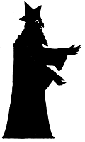Bétinette, Remplumé, astrologue, ministre, Lemercier de Neuville, ombre chinoise, theatre d`ombres, silhouettes, marionnettes