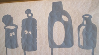 boite de conserve, bidons, ombre chinoise, theatre d`ombres, marionnettes, silhouette, découpage pochoir, free