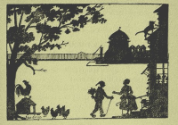 La fête de Catherine Lemercier de Neuville Jean Kerhor ombres chinoises théâtre d`ombres silhouettes marionnettes free 