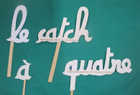 catch a quatre, fitre, mots, ombre chinoise, theatre d`ombres, marionnettes, silhouette, découpage pochoir, free