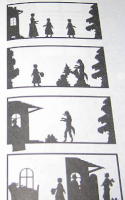 le petit chaperon rouge ombres chinoises théâtre d`ombres silhouettes marionnettes free