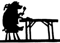 cochon, ombre chinoise, theatre d`ombres, marionnettes, silhouette, découpage pochoir, free