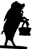 porc, cochon, ombre chinoise, theatre d`ombres, marionnettes, silhouette, découpage pochoir, free
