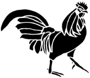 coq ombres chinoises théâtre d`ombres silhouettes marionnettes free