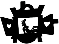 coq maison ombres chinoises théâtre d`ombres silhouettes marionnettes free