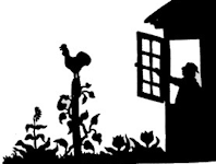 coq, homme, maison, ombre chinoise, theatre d`ombres, marionnettes, silhouette, découpage pochoir, free