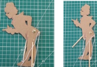 homme ombres chinoises théâtre d`ombres silhouettes marionnettes free