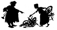femme homme ombres chinoises théâtre d`ombres silhouettes marionnettes free