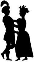 couple ombres chinoises théâtre d`ombres silhouettes marionnettes free