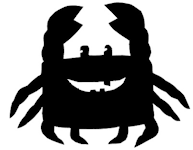 crabe ombres chinoises theatre d`ombres silhouettes marionnettes free