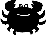 crabe ombres chinoises theatre d`ombres silhouettes marionnettes free
