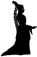 femme ombres chinoises théâtre d`ombres silhouettes marionnettes free
