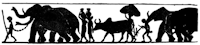 hommes femmes éléphants ombres chinoises theatre d`ombres silhouettes marionnettes free