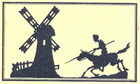 Don Quichotte, scene, ombre chinoise, theatre d`ombres, marionnettes, silhouette, découpage pochoir, free