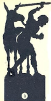 Don Quichotte, scene, ombre chinoise, theatre d`ombres, marionnettes, silhouette, découpage pochoir, free