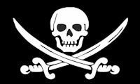 drapeau pirate, ombre chinoise, theatre d`ombres, marionnettes, silhouette, découpage pochoir, free