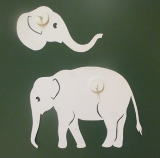 éléphant ombres chinoises théâtre d`ombres silhouettes marionnettes free