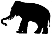 éléphant ombres chinoises théâtre d`ombres silhouettes marionnettes free