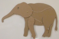 elephant ombres chinoises théâtre d`ombres silhouettes marionnettes free