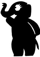 elephant ombres chinoises théâtre d`ombres silhouettes marionnettes free