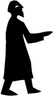 homme, Elieombre chinoise, theatre d`ombres, marionnettes, silhouette, découpage pochoir, free