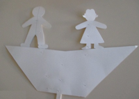 enfants, bateau ombre chinoise, theatre d`ombres, marionnettes, silhouette, découpage pochoir, free