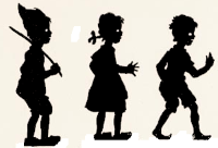 enfants ombres chinoises théâtre d`ombres silhouettes marionnettes free