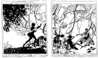 homme épines ombres chinoises théâtre d`ombres silhouettes marionnettes free