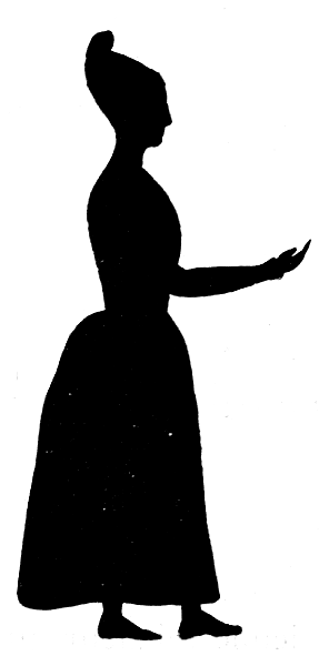 femme en théâtre d`ombres ombres chinoises silhouettes marionnettes