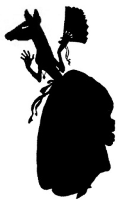 biche femme ombres chinoises théâtre d`ombres silhouettes marionnettes free