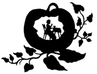 pfemme, citrouille, ombre chinoise, theatre d`ombres, marionnettes, silhouette, découpage pochoir, free