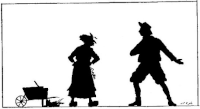 couple ombres chinoises théâtre d`ombres silhouettes marionnettes free