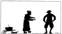 couple ombres chinoises théâtre d`ombres silhouettes marionnettes free