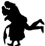 couple ombres chinoises théâtre d`ombres silhouettes marionnettes free