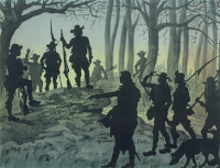 foret ombres chinoises théâtre d`ombres silhouettes marionnettes free