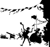 hommes femme foule ombres chinoises théâtre d`ombres silhouettes marionnettes free