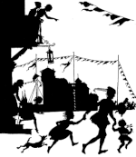 homme femme ombres chinoises théâtre d`ombres silhouettes marionnettes free