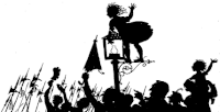 foule ombres chinoises théâtre d`ombres silhouettes marionnettes free