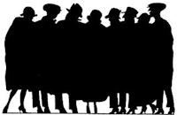 hommes femmes ombres chinoises theatre d`ombres silhouettes marionnettes free