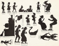 hansel et gretel planche ombres chinoises théâtre d`ombres silhouettes marionnettes free