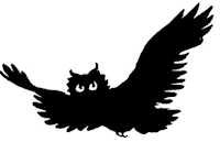 hibou, ombre chinoise, theatre d`ombres, marionnettes, silhouette, découpage pochoir, free