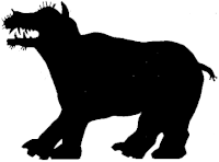 hippopotame ombres chinoises théâtre d`ombres silhouettes marionnettes free