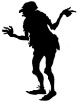 homme ombres chinoises théâtre d`ombres silhouettes marionnettes free