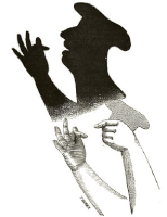 homme ombres chinoises théâtre d`ombres silhouettes marionnettes free