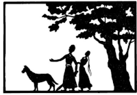 hommes chien ombres chinoises theatre d`ombres silhouettes marionnettes free
