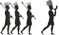 hommes ombres chinoises théâtre d`ombres silhouettes marionnettes free