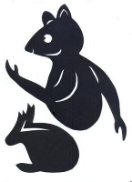 Kanchil, Kancil, Tragule, Indonésie, Conte ombres chinoises théâtre d`ombres silhouettes marionnettes free